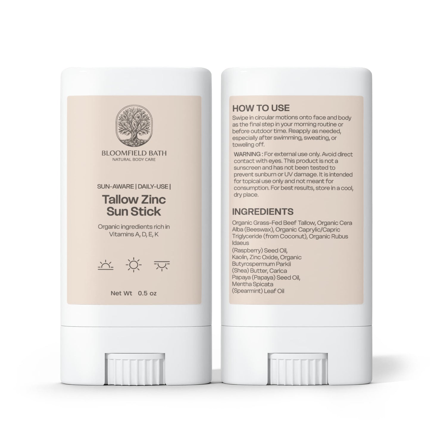 Tallow Zinc Sun Stick