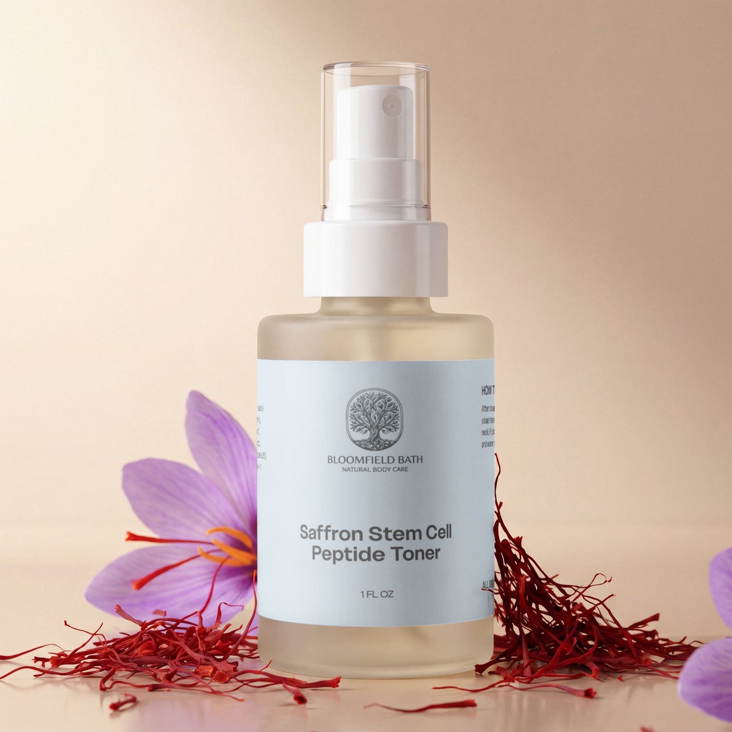 Saffron Stem Cell Peptide Toner